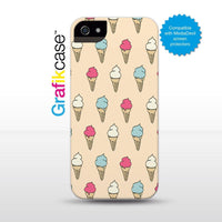 Grafikcase iPhone SE/5/5S case: Ice Cream Cones