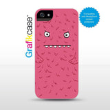 Grafikcase iPhone SE/5/5S case: Pink Monster