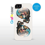 Grafikcase iPhone SE/5/5S case: Skull Victory over Ignorance by Magnus Gjoen