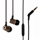 Artisanphonics EB-03 (2017 release) luxury wood earphones with built-in microphone