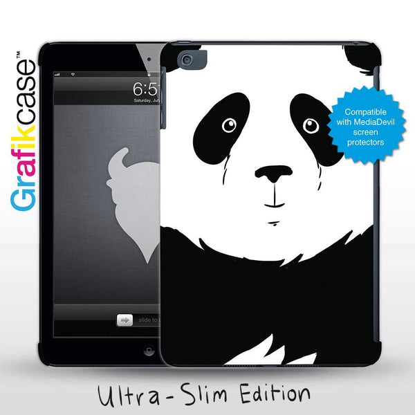 Grafikcase Apple iPad Mini 1/2/3 case: Panda - Glossy