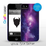 Grafikcase iPhone 5 Ultra-slim case edition: Purple Galaxy - Glossy