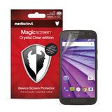 Magicscreen screen protector - Crystal Clear (Invisible) Edition - Motorola Moto G (2015 / 3rd Gen)