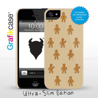 Grafikcase iPhone 5 case: Gingerbread Men