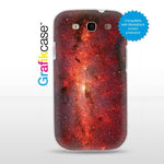 Grafikcase Samsung Galaxy S III case: Red Galaxy - Glossy