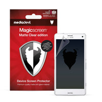 Magicscreen screen protector - Matte Clear (Anti-Glare) Edition - Sony Xperia Z3 Compact