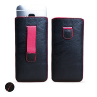 Artisanpouch genuine full-grain European leather pouch case - for HTC One M9 (2015)