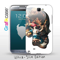 Grafikcase Samsung Galaxy Note II / 2 case: Skull Victory Over Ignorance by Magnus Gjoen - Glossy