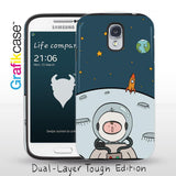 Grafikcase Samsung Galaxy S4 case: Spaceman