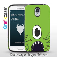 Grafikcase Samsung Galaxy S4 case: Green Monster