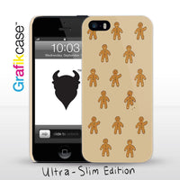 Grafikcase iPhone SE/5/5S case: Gingerbread Men