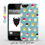 Grafikcase iPhone SE/5/5S case: Cupcakes