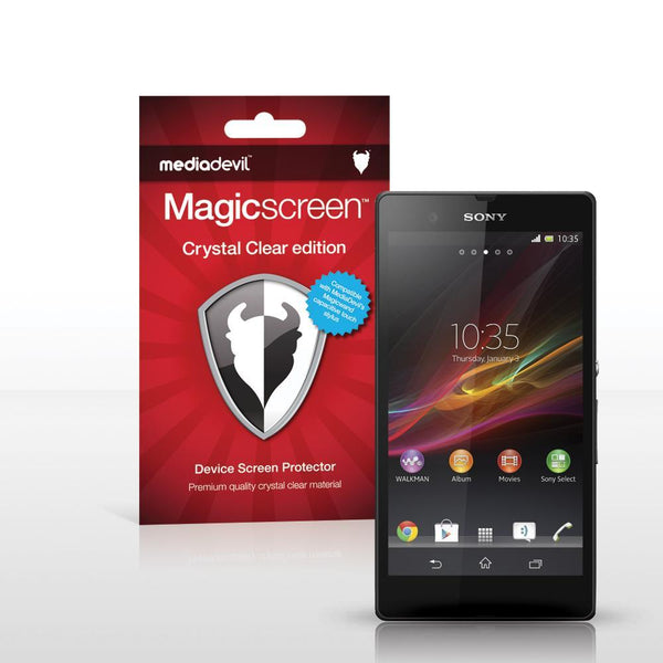 Magicscreen screen protector - Crystal Clear (Invisible) edition - Sony Xperia Z