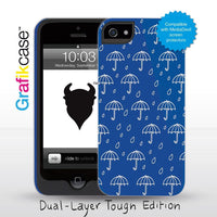 Grafikcase iPhone 5 case: Umbrellas