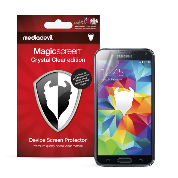 Magicscreen screen protector - Crystal Clear (Invisible) edition - Samsung Galaxy S5