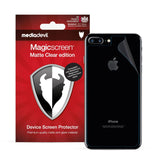 Magicscreen back protector - Matte Clear (Anti-Glare) Edition - Apple iPhone 7 Plus & iPhone Plus - Back