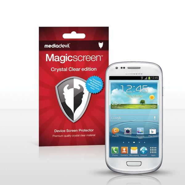 Magicscreen screen protector - Crystal Clear (Invisible) Edition - Samsung S III (S3) Mini