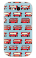 Grafikcase iPhone 4/4S case: London Buses