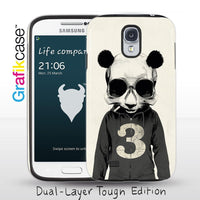 Grafikcase Samsung Galaxy S4 case: Panda No.3 by Hidden Moves