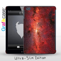 Grafikcase Apple iPad Mini 1/2/3 case: Red Galaxy - Glossy