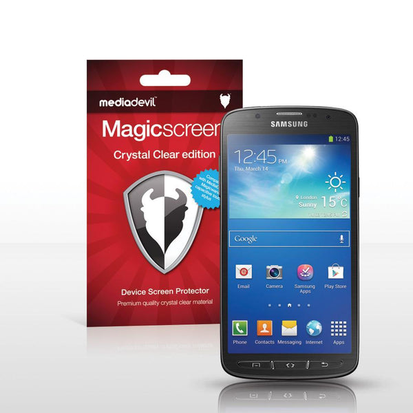 Magicscreen screen protector - Crystal Clear (Invisible) edition - Samsung Galaxy S4 Active