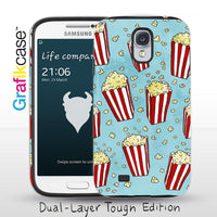 Grafikcase Samsung Galaxy S4 case: Popcorn