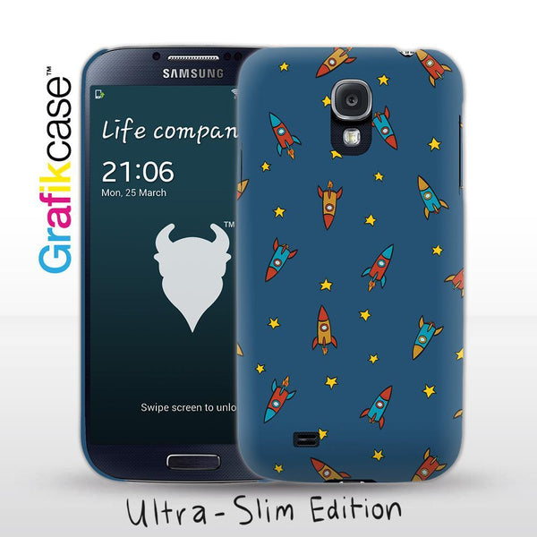 Grafikcase Samsung Galaxy S4 case: Rockets