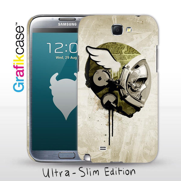 Grafikcase Samsung Galaxy Note II / 2 case: Urban Spaceman by Hidden Moves - Glossy