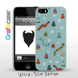 Grafikcase iPhone SE/5/5S case: Winter Pattern