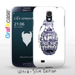 Grafikcase Samsung Galaxy S4 case: White Grenade by Magnus Gjoen