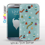 Grafikcase Samsung Galaxy Note II / 2 case: Winter Pattern - Glossy