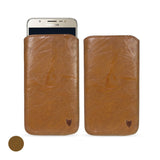 Artisanpouch genuine full-grain European leather pouch case - for Samsung Galaxy J7 2016