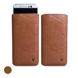 Artisanpouch genuine full-grain European leather pouch case - for HTC One M9 (2015)