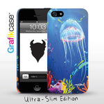 Grafikcase iPhone SE/5/5S case: Jellyfish by Milo Tchais