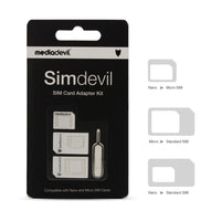 Simdevil 3-in-1 SIM card adapter (Nano / Micro / Standard)