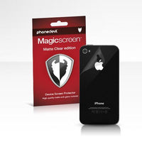 Magicscreen back protector - Matte Clear (Anti-Glare) edition: Apple iPhone 4/4S