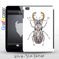 Grafikcase Apple iPad Mini 1/2/3 case: Stag Beetle by Magnus Gjoen - Glossy