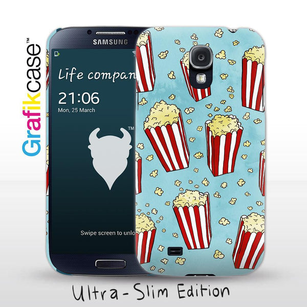 Grafikcase Samsung Galaxy S4 case: Popcorn