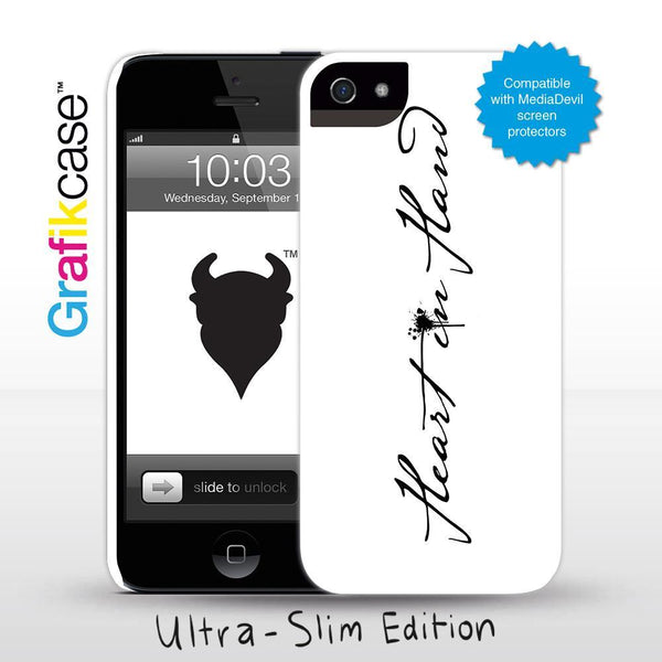 Grafikcase case: Heart in Hand - Band Logo 