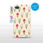 Grafikcase iPhone 4/4S case: Ice Cream Cones