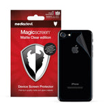 Magicscreen back protector - Matte Clear (Anti-Glare) Edition - Apple iPhone 7 & iPhone 8 - Back