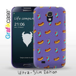 Grafikcase Samsung Galaxy S4 case: Hot Dogs