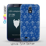 Grafikcase Samsung Galaxy S4 case: Umbrellas