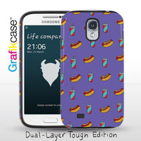 Grafikcase Samsung Galaxy S4 case: Hot Dogs