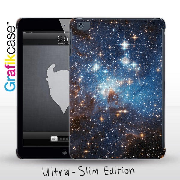 Grafikcase Apple iPad Mini 1/2/3 case: Blue Galaxy - Glossy