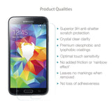 Magicscreen screen protector: Tempered Glass Clear (Invisible) edition - Samsung Galaxy S5 -  (1 x Glass Screen Protector)