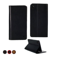 Artisancover genuine European leather case with integrated stand and card holders - Sony Xperia Z3