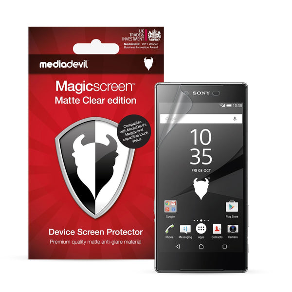 Magicscreen screen protector - Matte Clear (Anti-Glare) Edition - Sony Xperia Z5