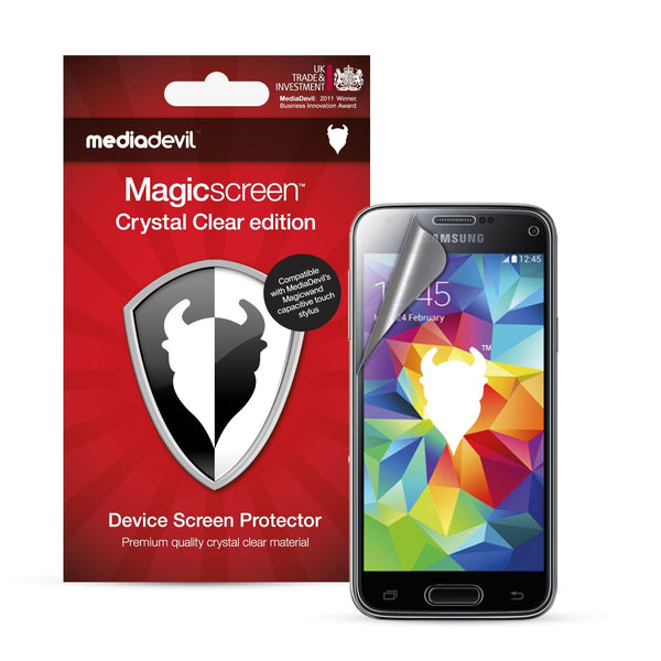 Magicscreen screen protector - Crystal Clear (Invisible) edition - Samsung Galaxy S5 Mini