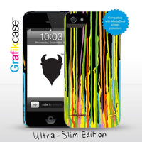 Grafikcase iPhone 5 case: Colour Drops by Milo Tchais